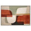 «Rust Forms III», reproduction d'art acrylique encadrée par Art Remedy, cadre argenté, 24 x 16-822697517-822943585