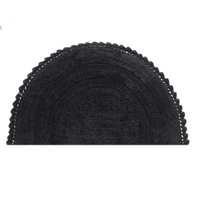 Akifumi 100% Cotton Non-Slip Bath Rug