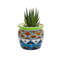 Multicolore pot à fleurs en céramique Home & Manor
