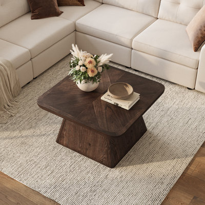 Table basse en bois massif