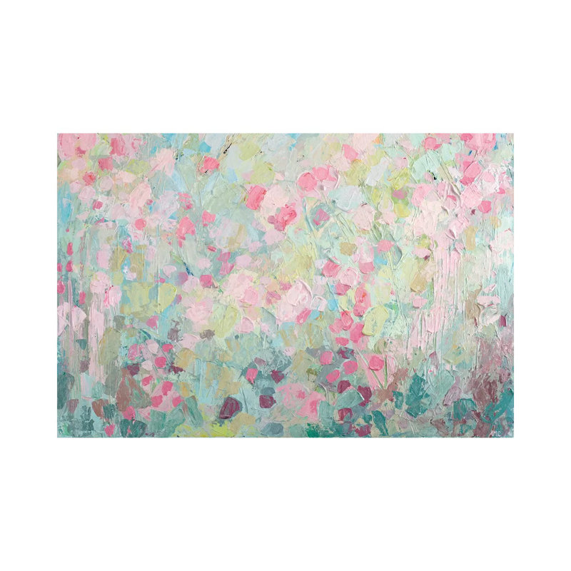 Dancing Sakura Tree- Gallery-Wrapped Canvas Giclée, 32" H x 48" W