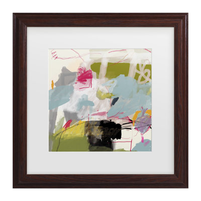 Bolog Danielle Lauzon The Buffalo Lost In The Park Matted Framed Art