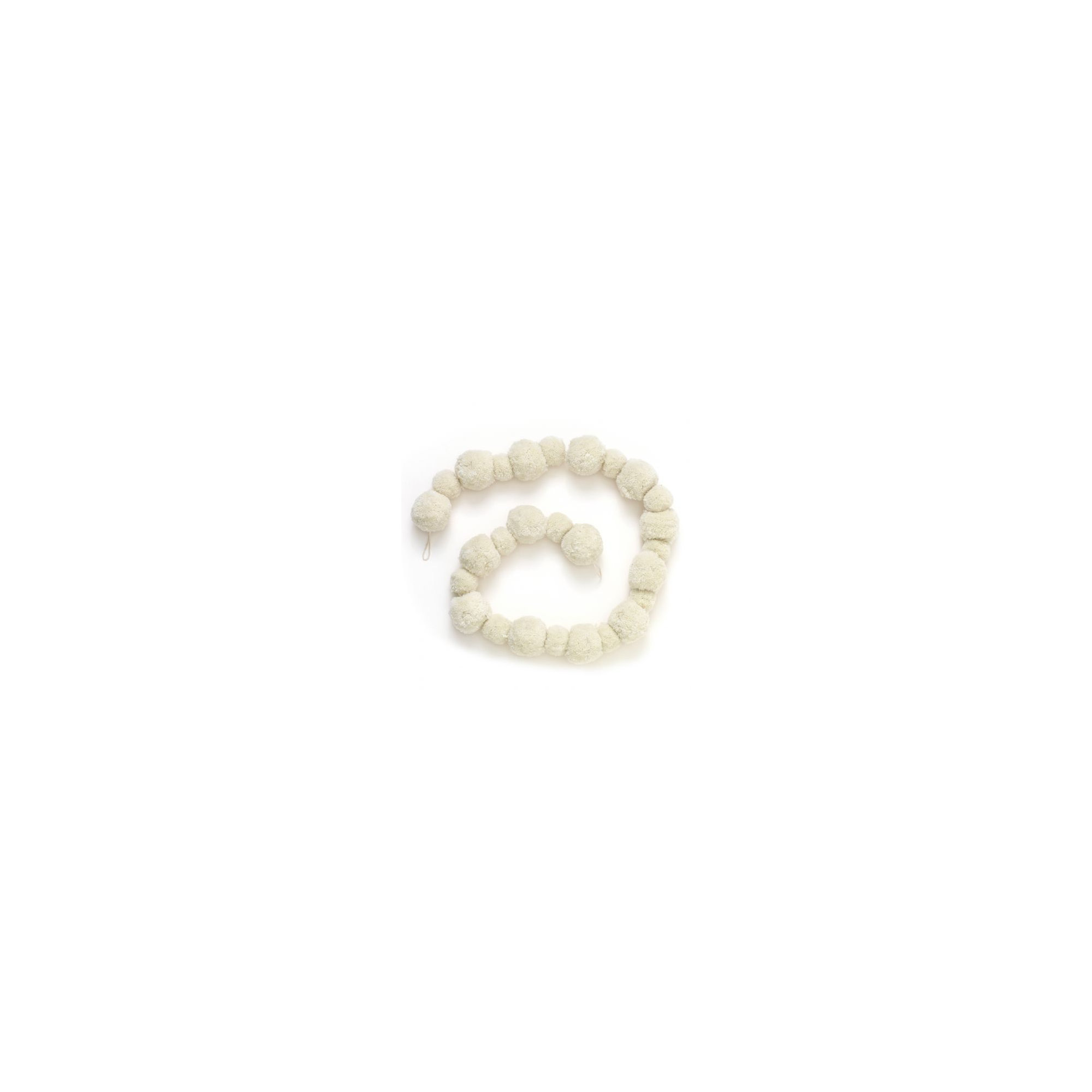 Peace & Pom 9'' in. Garland
