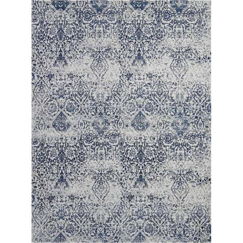 Basham Abstract Indoor Rug, Rectangle 9' x 12'
