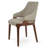 Plattner Wood Arm Chair in Bone