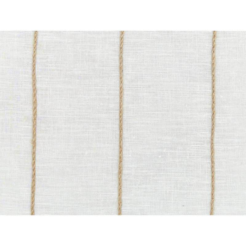 Berklie Striped Square Cushion, White
