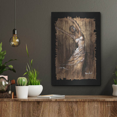 Winston Porter «Graceful Motion II» par Monica Stewart, art mural en métal