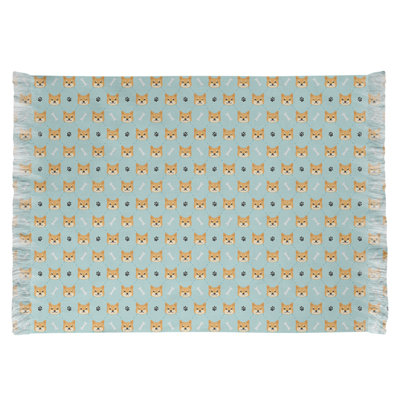 Tapis shiba shiba green area Mcguigan