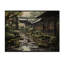 «Japon Art Temple silencieux» sur bois-2044147944