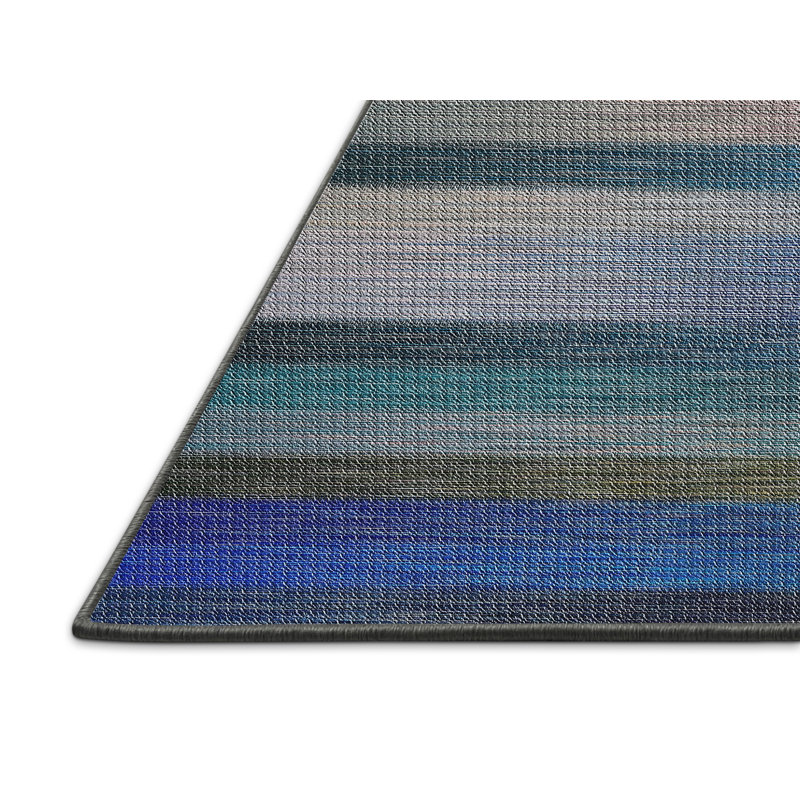 Tapis bleu Jesup, Rectangle 5 pi x 7 pi