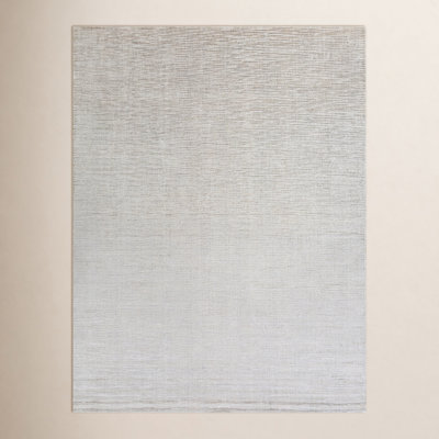 Elba Gray White Hand-Loomed Rug