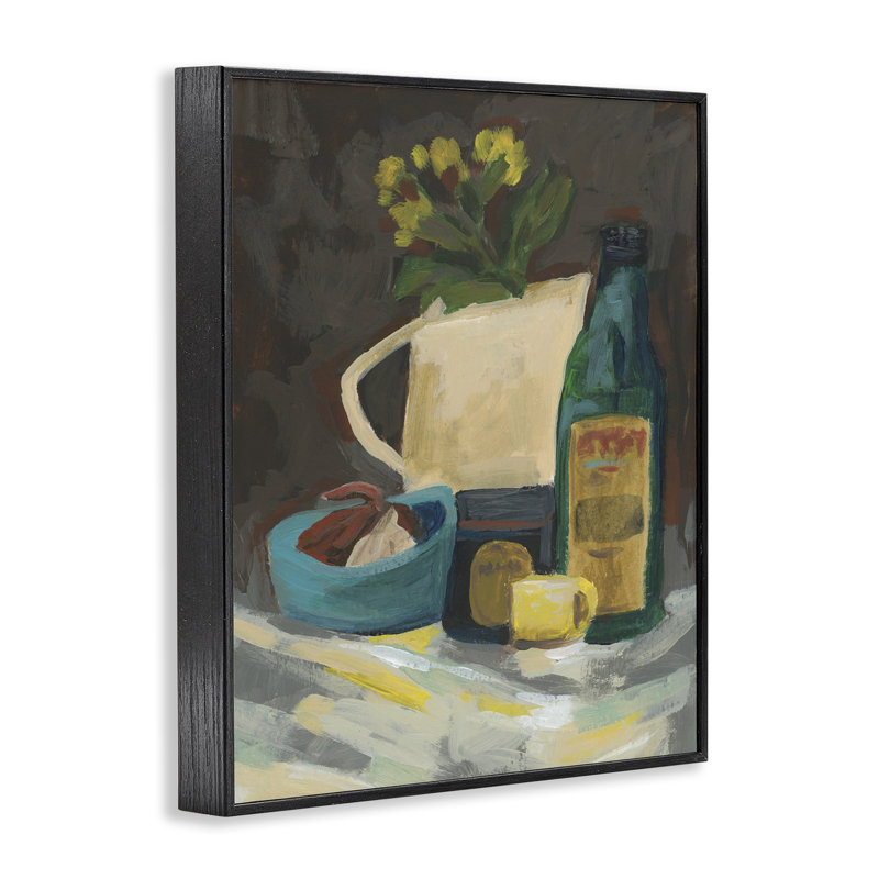 Impression de giclée de nature morte par June Erica Vess, Giclée encadrée noir minuit, H 14 po x l 11 po