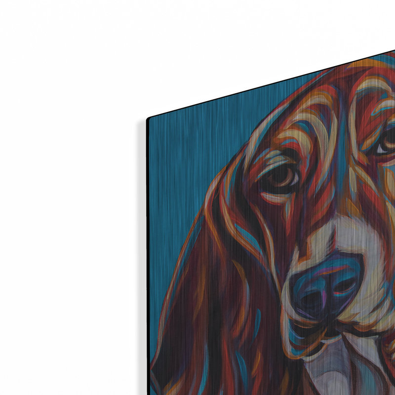 «Dog Besties 2» par Carolee Vitaletti, H 12 po x l 12 po