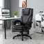 Fauteuil de massage inclinable à haut dossier