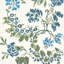 Chinois Chic Kew Gardens Warp Print Fabric-46475776