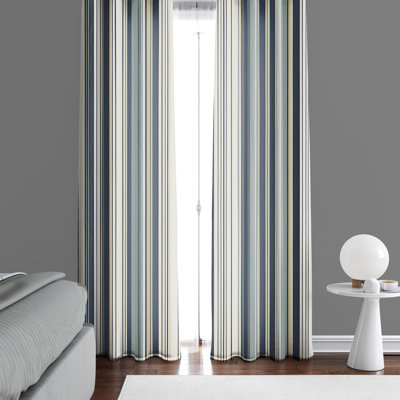 Evmorfia Semi Sheer Curtain Pair