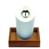 Wenge Free Standing Paper Towel Holder