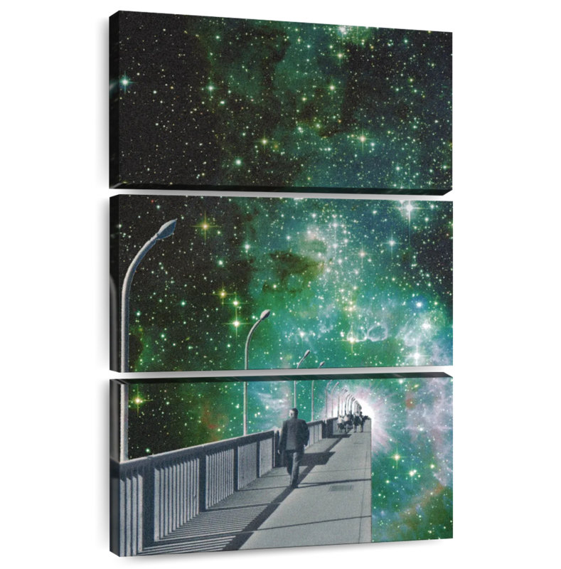 Kelan Cosmic Portal, 57" H x 36" W