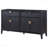 Black 2-Drawer Sideboard