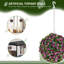 28 cm H Faux Topiary Plant-2022570631