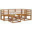 185.5cm Wide Patio Sectional Set