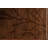 Abstract Hand-Knotted Rectangle 4'6" x 5'11" Wool Area Rug in Walnut/Black