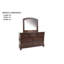 Commode de style traditionnel 1 pièce 3 petits tiroirs 4 grands tiroirs