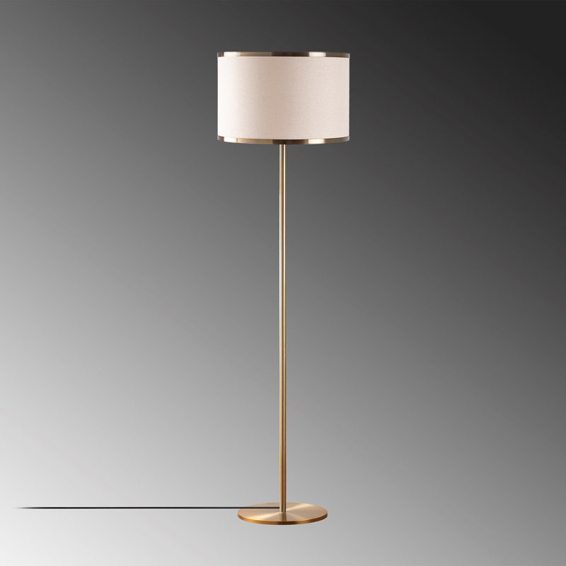 15.72'' Traditional Floor Lamp, Gold