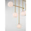 Lustre linéaire 9 lumières Ursolus
