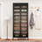 67"H Metal Shoe Storage Cabinet with 8 Adjustable Shelves-784657530