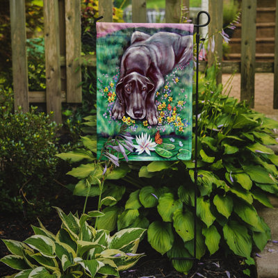 Double Sided 15'' H x 11'' W Polyester Animal Garden Flag