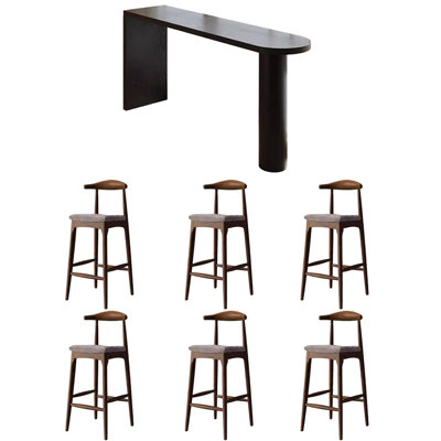 Petite table haute et chaise
