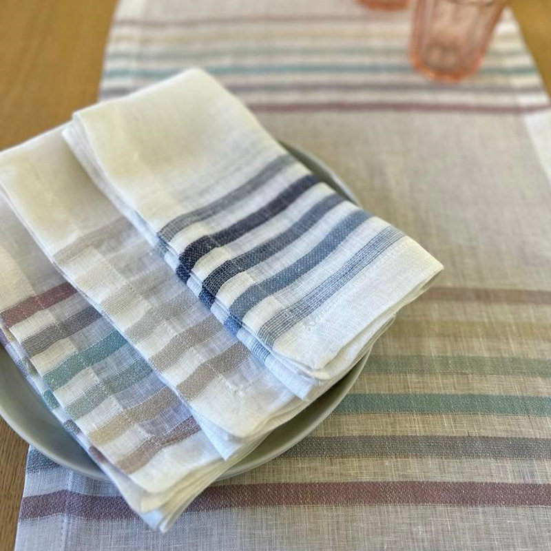 Logan Square Napkins, Beige