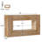 59-Inch Long Console Table,Natural Sofa Table with Storage for Entryway-1615424998