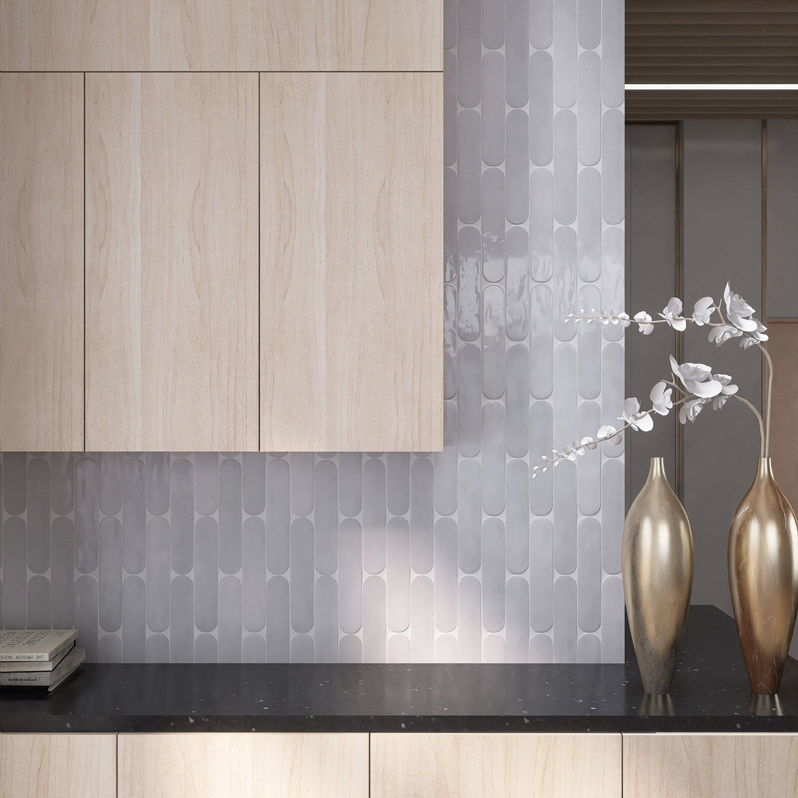Metropolitan 2" x 10" Ceramic Subway Tile, Cielo Blue