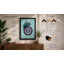Chameleon on Spiral Surreal - Framed Print-1400271541-1400271537