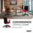 Convergence Mesh Ergonomic Task Chair, Black Frame, Ruby-121642653-81753456