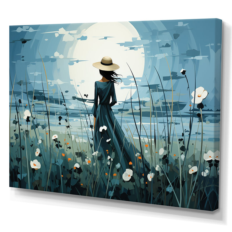 Contemporary Urban Retreat sur toile, Toile tendue, H 24 po x l 32 po x P 1 po