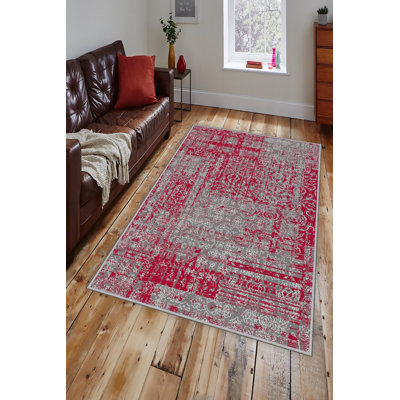 Non-Slip Hall Carpet, 3.3 x 9.8 ft, 100% Polyester, 0.4 in Pile Height, Antibacterial & Machine Washable | 3D Digital Print, Durable Woven Design, Perfect for Home & Office, Easy Care & Maintenance