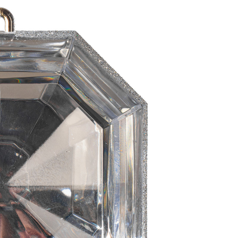 Ornement en forme de paillettes carrées de 6 po Melbeta The Holiday Aisle®., Argent