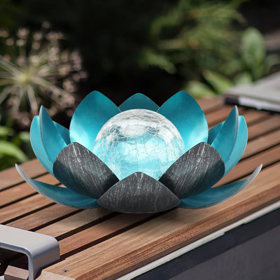 Lotus Solar Led Garden Lights