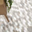 Veneto Mix Hexagon 12 in. x 12 in. Honed Marble Mosaic Floor and Wall Tile