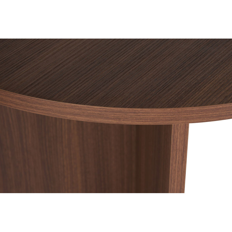 Teiah Dining Table, Walnut, 75cm H x 180cm W x 90cm D