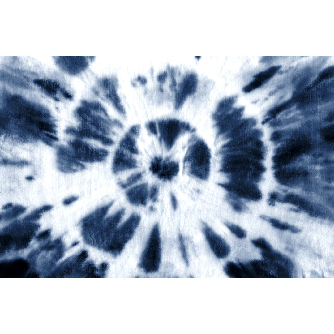 Tie Dye Circle von OlgaZ - Leinwandbild