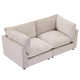 74.8” W Oversized 2 Seater Sectional Sofa Loveseat