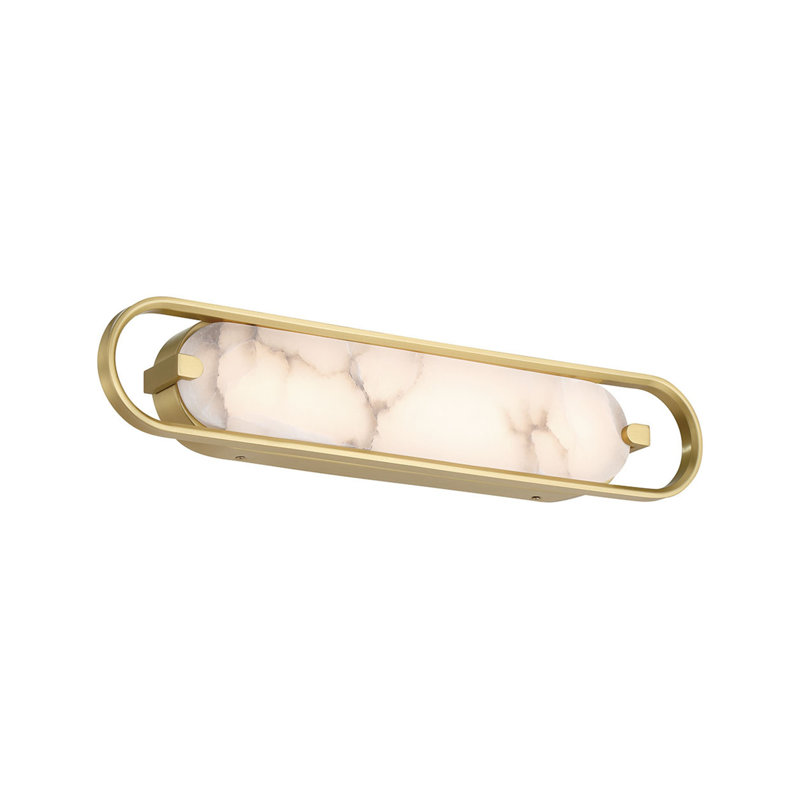 Noga, Vanity , 24", Alabaster, Gold