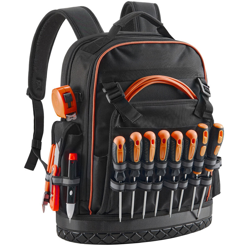 Sac à dos à outils résistant à la déchirure pour chantier