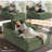 Latitude Run® No Assembly Required 64''D Corduroy Indoor Chaise Lounge Chair Upholstered Modern Glauser Oversized Compression Sleeper Sofa In A Box-829762476