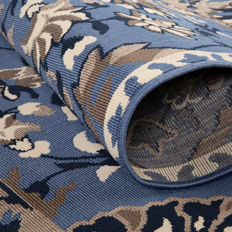 Oriental Indoor / Outdoor Rug, Rectangle 7'10" x 9'10"