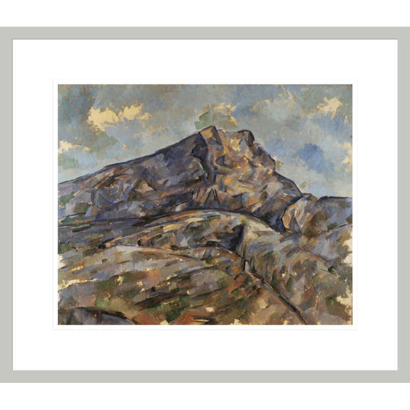 Mont Sainte-Victoire par Paul Cézanne, H 17,75 po x l 20,46 po